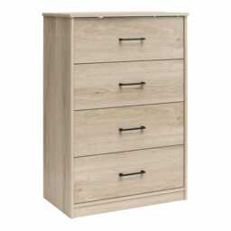 BrEZ Build Pearce 4 DRW Dresser Light Oak Brown Light Oak One Size