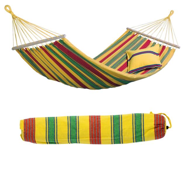 Aruba Single Spreader Bar Hammock Vanilla