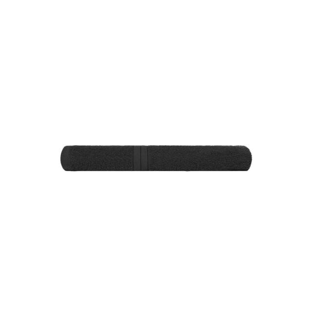 OHS Luxury Soft 100% Cotton 500GSM Bathroom Hand Towel, 50x80cm - Black