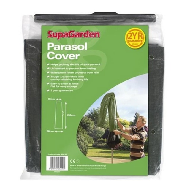 SupaGarden Parasol Cover Green Green One Size 1