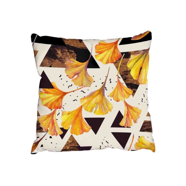 Watercolour in autumn colours (Outdoor Cushion)