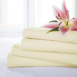 Martex Percale Polycotton Oxford Pillowcase Ivory Cream Ivory