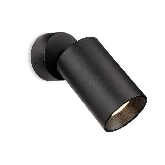 Firstlight Spotlight Max Wall / Ceiling Spot Black 1xGU10