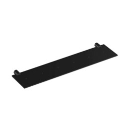 Cosmic Shelf w/ Screws & Durable Stainless Steel for Bathroom,Matt Finish Black Multi 1