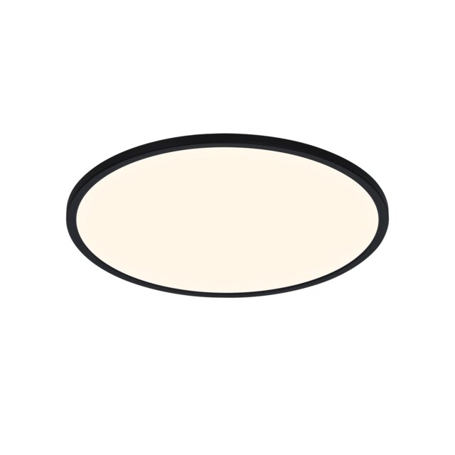 Nordlux Oja Indoor Ceiling Light Black Plastic Intergrated LED 3-Level Dimming - Mains Powered, IP54