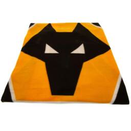 Wolverhampton Wanderers FC Blanket - Black/Yellow/White - One Size