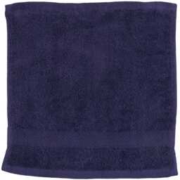 Towel City Luxury Range 550 GSM - Face Cloth / Towel (30 X 30 CM) - Navy - One Size