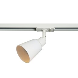 Nordlux Konieklink Indoor Track Spot Light White Metal GU10 Adjustable Head - Mains Powered , IP20 White White