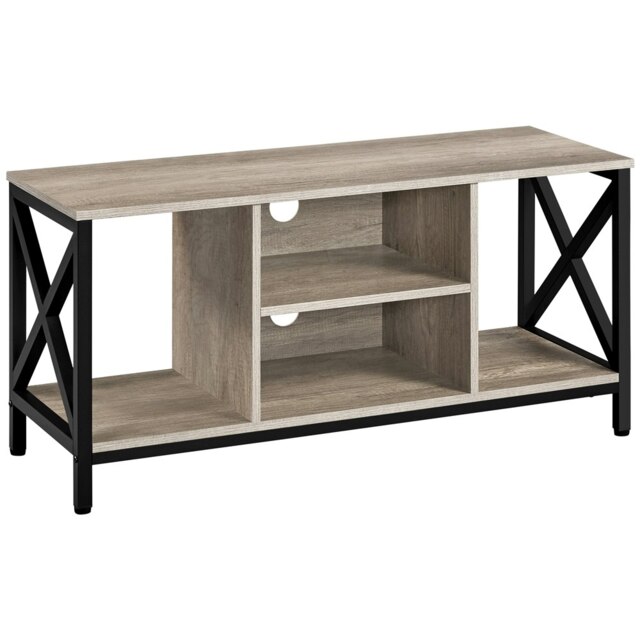 Yaheetech 106 cm Wide TV Console Table with Storage