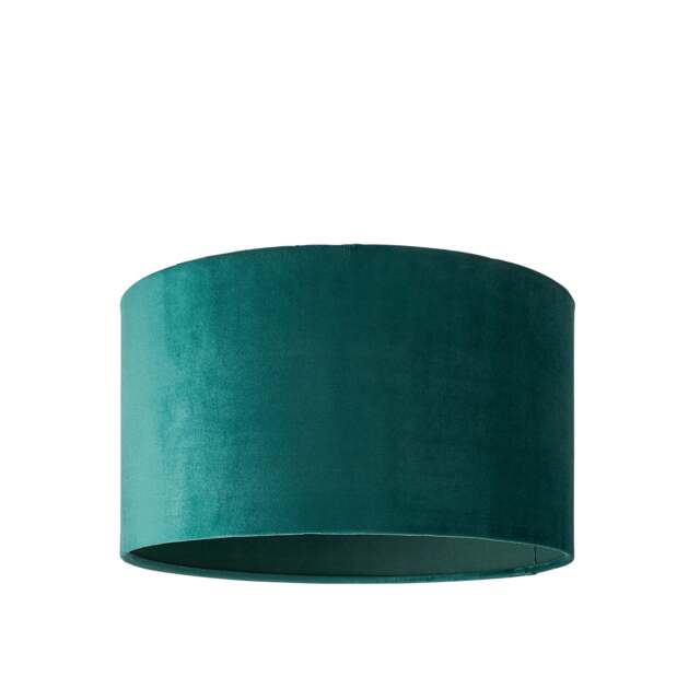 ValueLights Reni Medium Green Velvet Pendant Shade Green