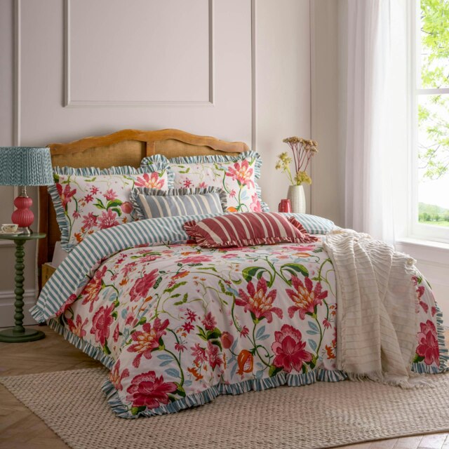 Wylder Claudia Floral Single Duvet Cover Set Multi Single
