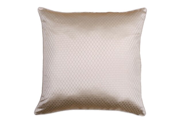 Shimmering Sparkle Soft Touch Scatter Cushion - 43cm x 43cm White Cream