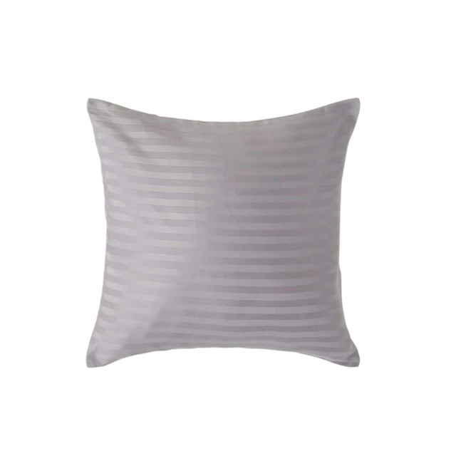 Homescapes Grey European Size Pillowcase Egyptian Cotton 330 TC - 40 x 40 cm Grey