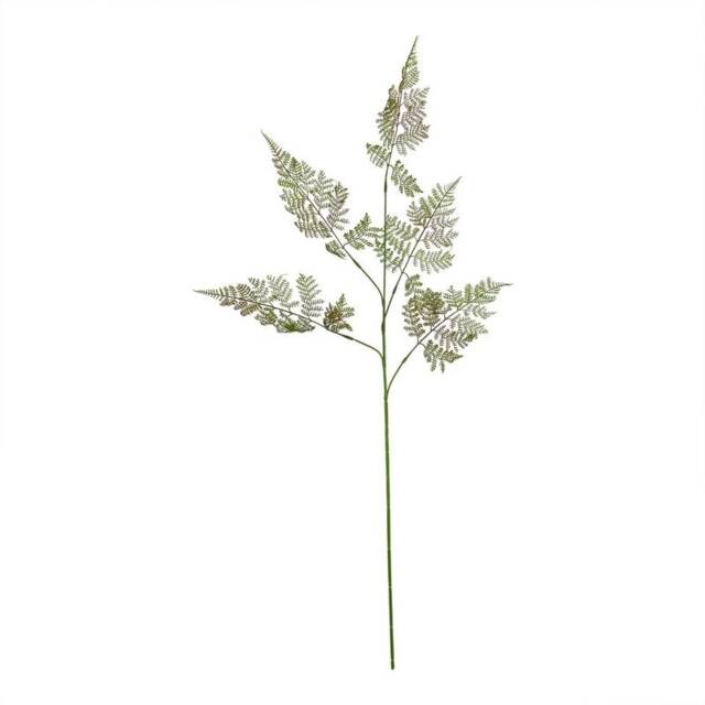 The Natural Garden Collection Large Bracken Artificial Fern Spray (Single Stem) - Plastic - L39 x W50 x H111 cm - Green
