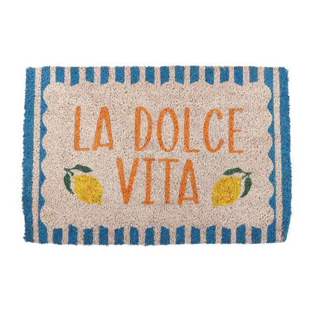 Something Different La Dolce Vita Door Mat Blue Blue One Size 1