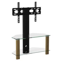 Century cantilever TV-Stand in light oak Brown Light Oak One Size 53
