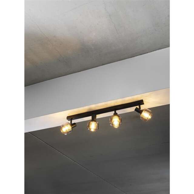 Osram Decor Spot Firefly LED Ceiling Light 11.2W 827 E14 Dimmable Warm Light Black Black 1
