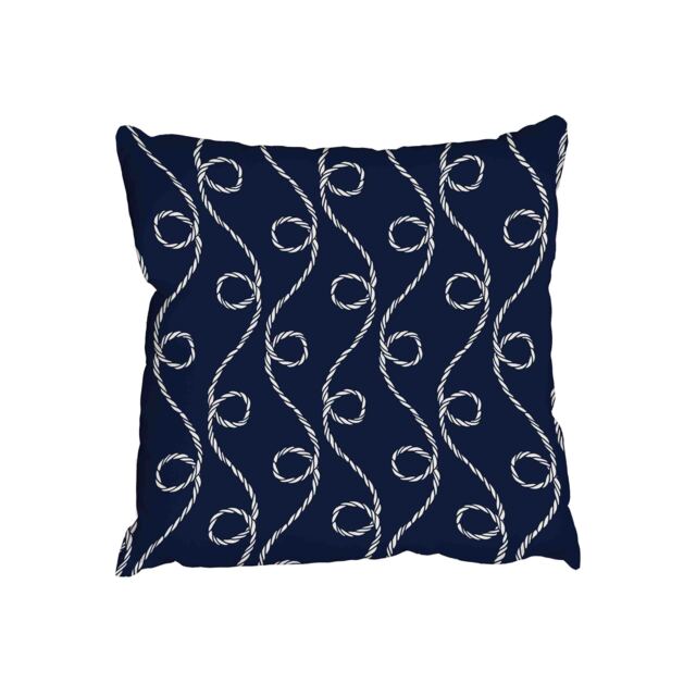 Nautical rope pattern. (Outdoor Cushion)