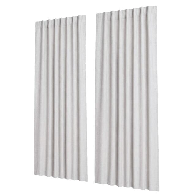 Marlow 100% Blackout Curtains for Bedroom Thermal Insulated Linen Look