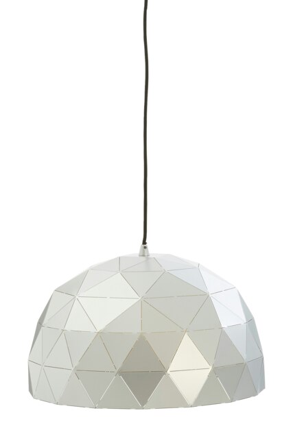 Orsina Small Silver Dome Pendant Light