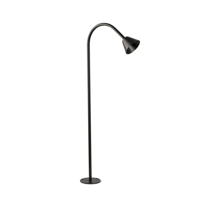 Lily Outdoor Bollard Black IP65 2700K