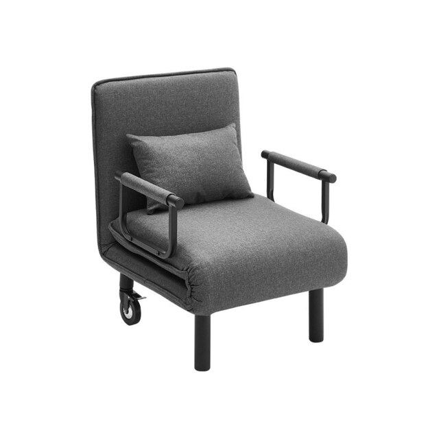 Living and Home 3-in-1 Lounge and Sofa Bed with Pillow