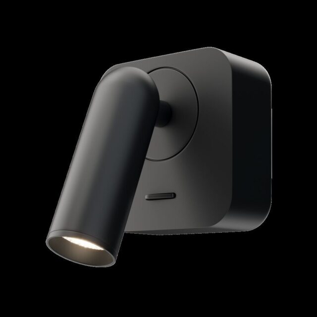 Technical Mirax Integrated LED Black Reading Wall Lamp