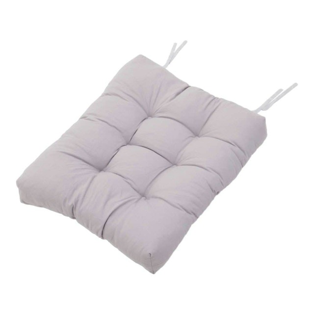 Living and Home Set of 2 Outdoor Lounge Chair Cushions, Grey