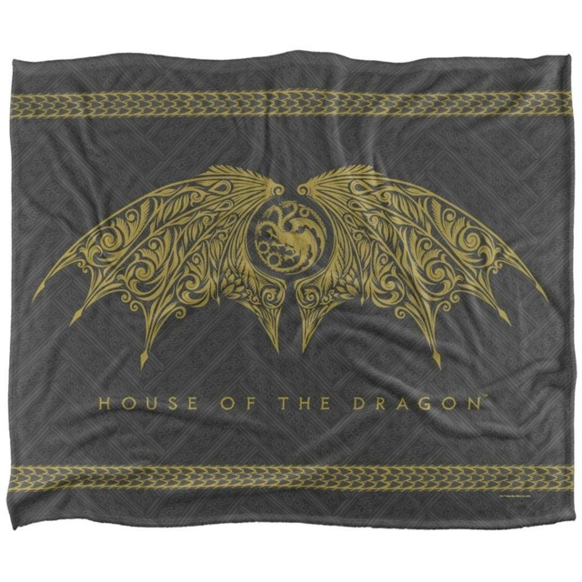 House Of The Dragon Crest Blanket - Multicoloured - One Size