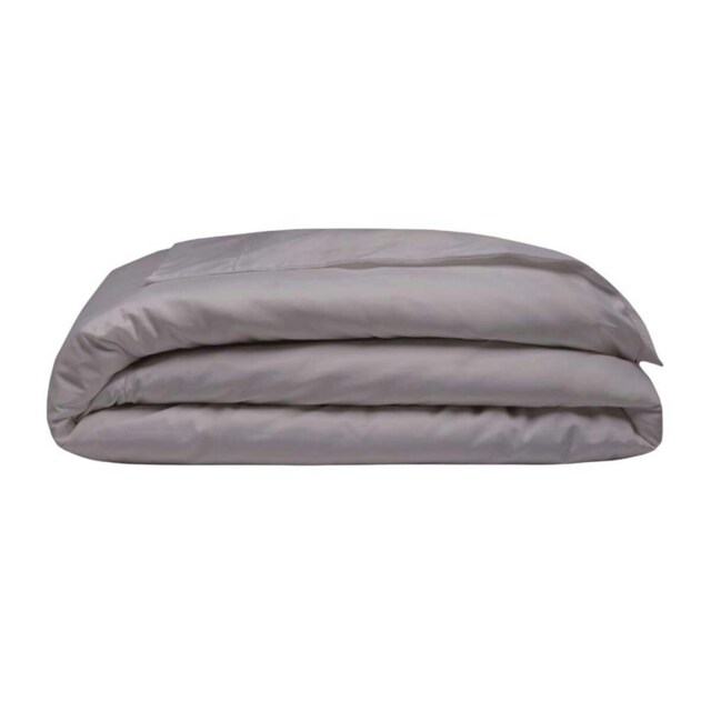 Belledorm 400 Thread Count Egyptian Cotton Oxford Duvet Cover - Pewter - Superking