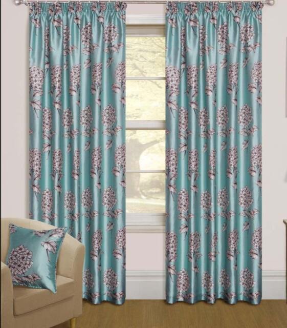 Helena Floral Cushion Cover with Cusion Pads (45x45 cm) Blue 45 x 45 cm 1