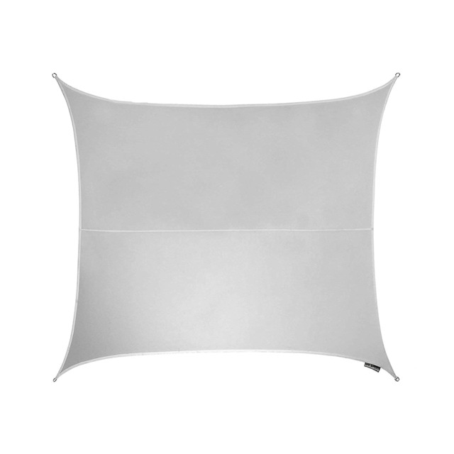 3m Square Waterproof Silver Sun Shade Sail