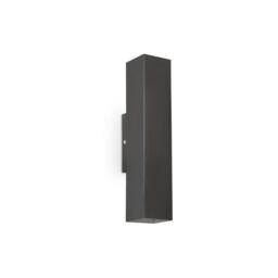 Sky 2 Light Up & Down Wall Light Black, GU10