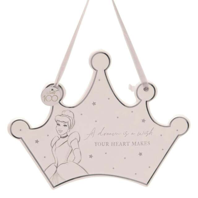 Disney Wall Plaque Ceramic Cinderella