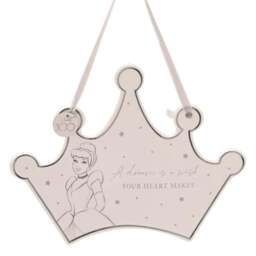 Disney Wall Plaque Ceramic Cinderella