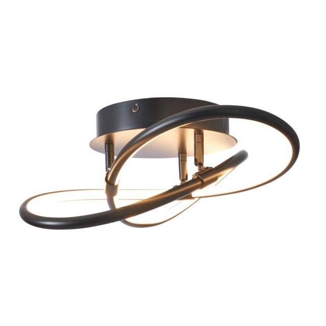 BHS Eero LED Ceiling Light Black Satin Black 1