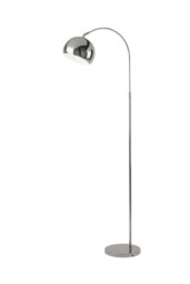CHROME ARCH FLOOR LAMP