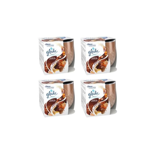 Glade Honey and Chocolate Scented Candle 120g Brown Honey and Chocolate One Size 4