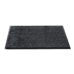 Sentry Barrington Cotton Washable Mat 20 x 33'' Charcoal - One Colour - One Size