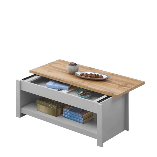 Lisbon Grey Sliding Coffee Table