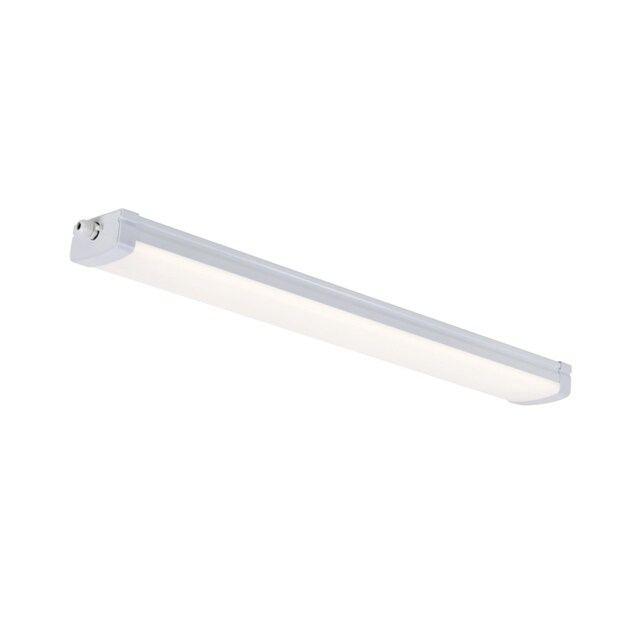 Nordlux Burbank Indoor Batten Light Fitting White Plastic Sensor Intergrated LED Weatherproof - Mains Powered , IP65
