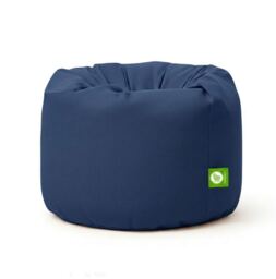 Bean Lazy Navy Blue Cotton Bean Bag Teen and Adult Size