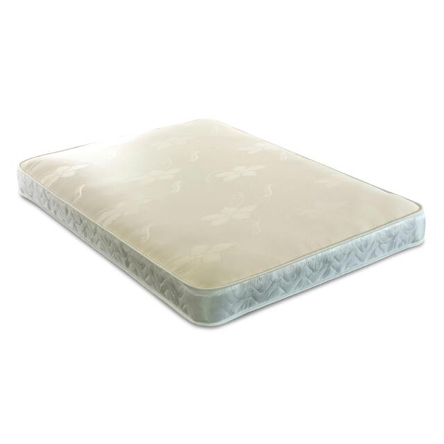 Stress-Free Hybrid Mattress - 18cm Deep, Soft Feel White European Single