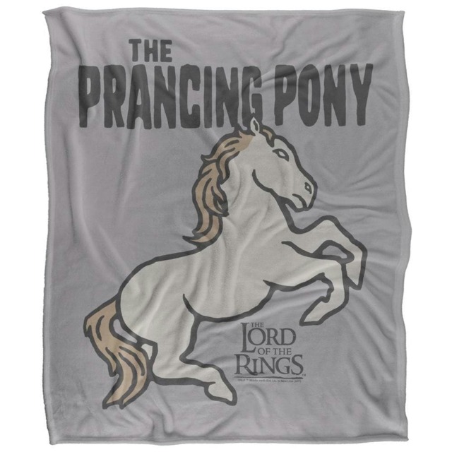 Lord Of The Rings Prancing Pony Blanket - Multicoloured - One Size
