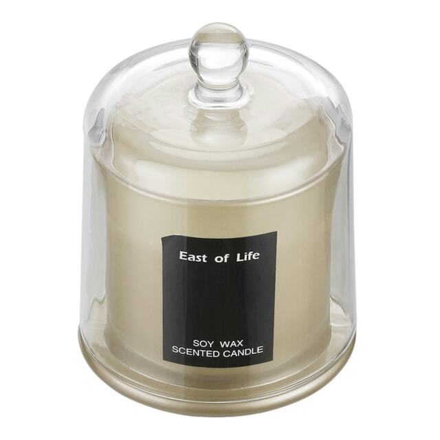 Living and Home Soy Wax Scented Candle Lychee & White Tea - Grey Multi One Size