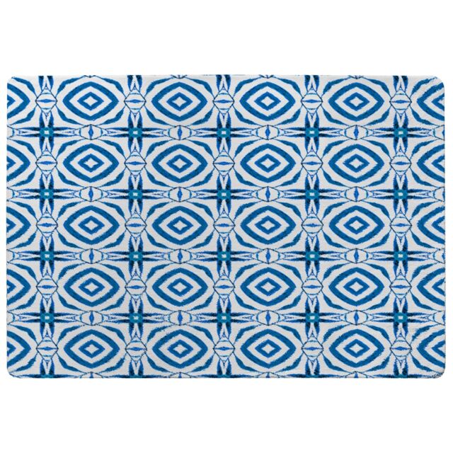 Blue Powerful Rug Multi