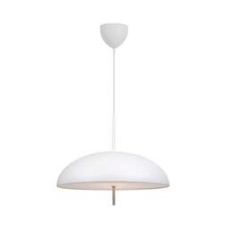 Nordlux Versale Indoor Pendant Light White Metal E27 Diffused - Mains Powered, IP20