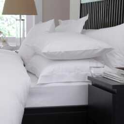 Percale Oxford Pillowcase White