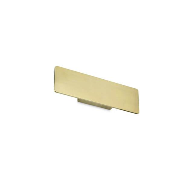 Zig Zag Integrated Led Wall Lamp Brass 29cm 3000K