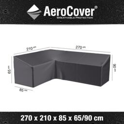 Platinum AeroCover Right-Hand L-Shape Garden Sofa Ripstop Polyester Cover W270 x D210 x H90 cm